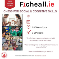 Chess for Social & Cognitive Skills – Ficheall Network - Summer Course 2023 (P)